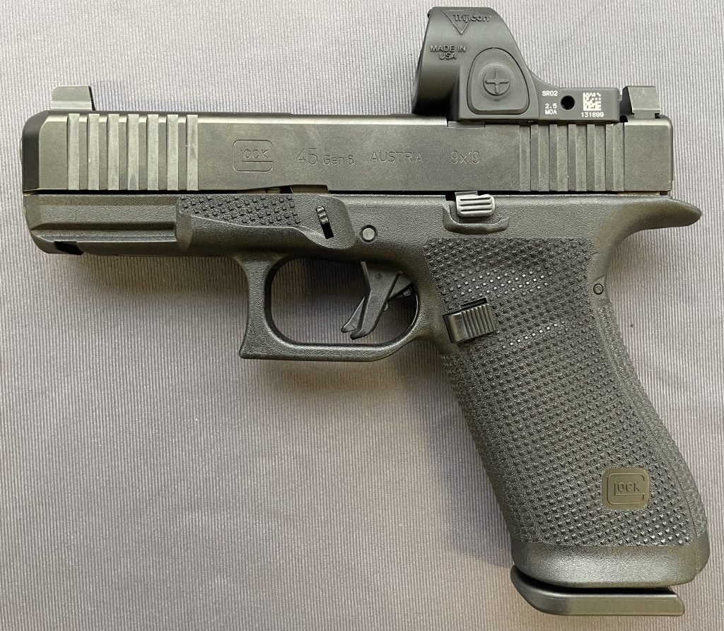 glock gen6 g45 with trijicon optic