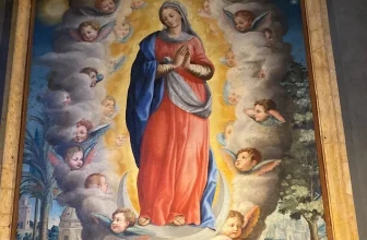 First painting in Rome of Our Lady of Guadalupe preserved in fourth-century church