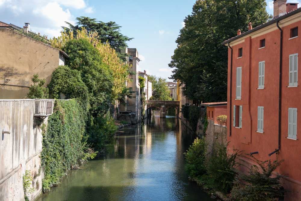 canal views in mantua italy