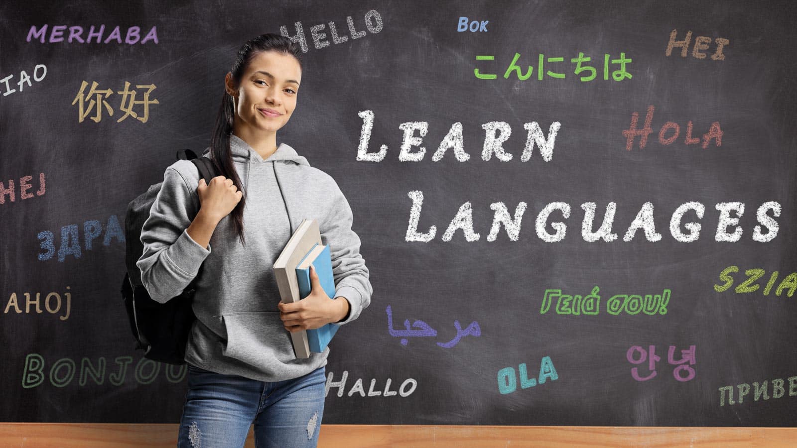 learn a new language.