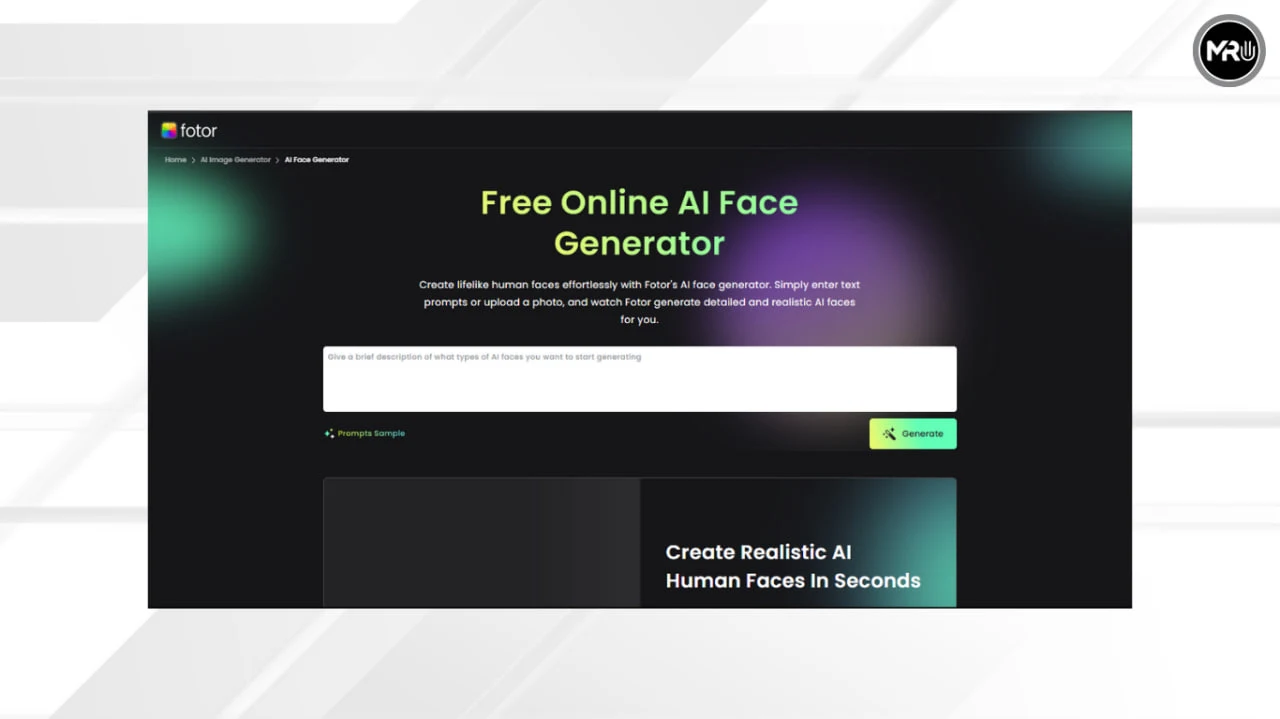 How to Use Fotor AI Face Generator with Your Own Photo How to Use Fotor AI Face Generator with Your Own Photo
