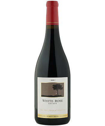White Rose Estate ‘The Neo-Classical Objective’ Pinot Noir 2022 is one of the best red wines to gift this holiday season (2025).