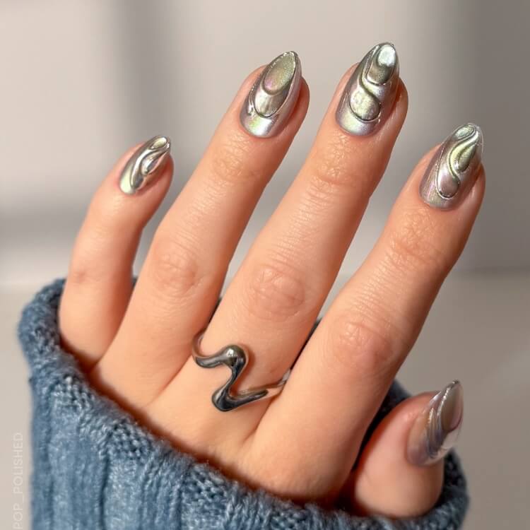 Unicorn Blood Press-On Nails