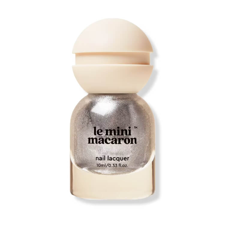 Silver Glow Nail Polish