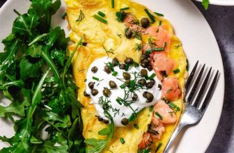Smoked Salmon Omelet