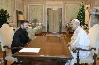 The pope urges ‘continued dialogue’ after receiving Zelenskyy in Castel Gandolfo