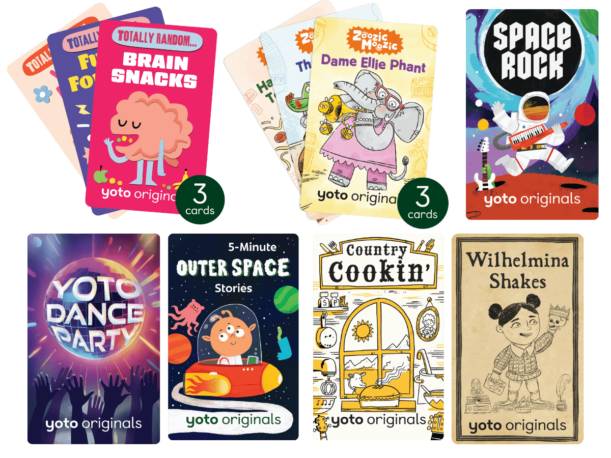 New May 2026 Yoto Card Releases for UK, US, Australia, Canada and Europe