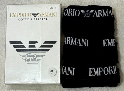 Classic Men’s Emporio Armani 3 pack Boxer Shorts Trunk on sale