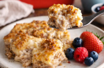 Biscuit and Gravy Casserole – Frugal Hausfrau