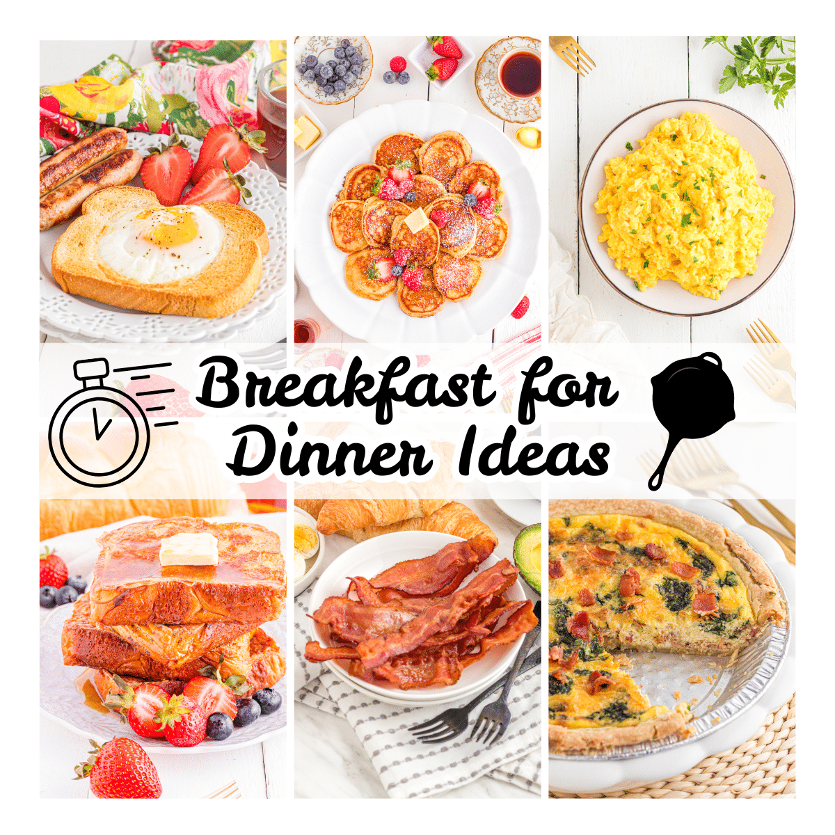 Breakfast for Dinner Ideas – All You Need is Brunch