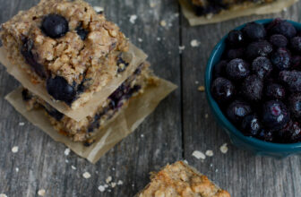 Blueberry Oat Breakfast Bars