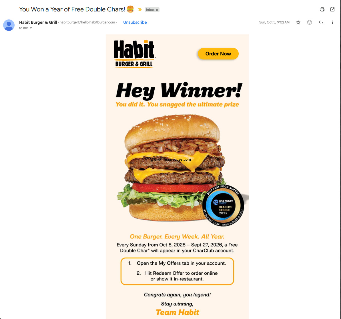 The Habit – Clairemont – Hungryones.com