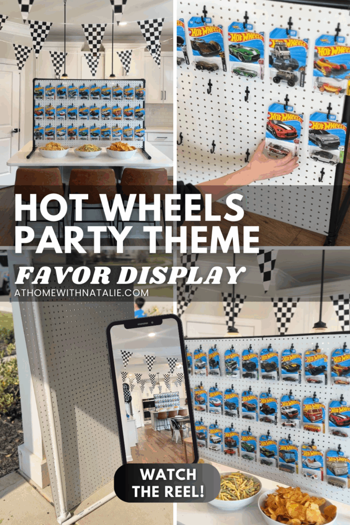 DIY Pegboard + PVC Pipe Favor Display Stand – At Home With Natalie