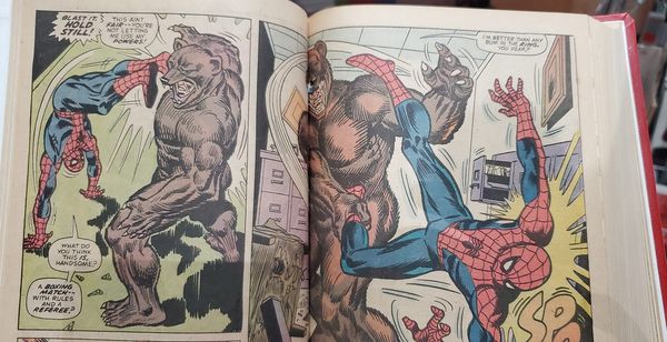 Kids do goofy stuff to their comics