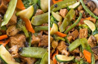 Tofu Stir-Fry – Dinner, then Dessert