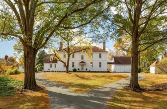 This 1762 Virginia House Was Dismantled and Moved Piece by Piece to George Washington’s Estate