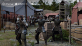 Miniature Medieval Crowds in Action: 3D Prop Animation with iClone, ActorCore and Blender