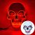 Halloween Skeleton LED Mask Glow Scary Skull Mask Light Up Costume Cosplay Masks