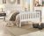 4Ft Pinewood  Bed Frame Wooden White Small Double Solid 198X128X82cm Adult/Kids
