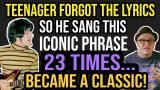 Teen FORGOT LYRICS of Cover Song During Session-So MADE UP His Own…Became a SMASH!-Professor of Rock