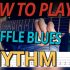 Slow Blues Guitar Backing Track in A