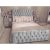 New Florida Diamond Crushed Velvet Upholstered Bed Frame Double & KingSize Uk