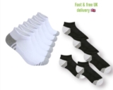Men stripes Trainer Liner Ankle Socks Invisible Cotton Low Cut Sports Socks Lot