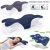 Ergonomic Cervical Pillow, Memory Foam Orthopedic Pillow for Neck Pain Relief UK