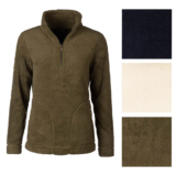 Ladies Overhead Fleece Jumper Womens Recycled Fleece Teddy Sweatshirt Top Rydale