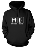 Problem Solved Archery Archer Mens Funny Unisex Womens Hoodie