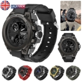 Military Men Sports Watch Waterproof Tactical Rugged Digital LED Wrist Watches