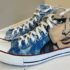 Women’s Sneakers White with Green Details code R0001