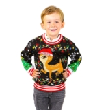 SOCAL LOOK Kids Ugly Christmas Sweater – Funny Holiday Pullover for Boys & Girls