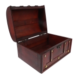 treasure chest treasure chest large Retro Jewelry Container Wooden