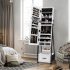 Dayplus Toy Box Kids Toy Storage Organizer Chest Flip-top Lid Bookcase Display