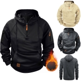 Mens Pullover Hoodie Fleece Sweatshirt Hoody Men Zip Plain Hooded Jumper Tops