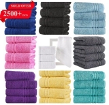 Sale 4X Extra Large Jumbo Bath Sheets 100% Premium Egyptian Cotton Soft Towel 500 GSM