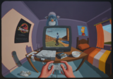 Matthew Blackburn’s art hands you the controller to your own childhood