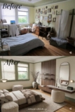 Cluttered Bedroom to Organic Sanctuary, A Japandi Bedroom Transformation –