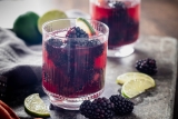 Blackberry Pomegranate Mocktail | Easy 10-Minute Drink