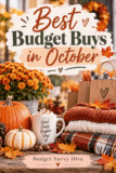 The Best Things to Buy in October