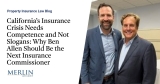 California’s Insurance Crisis Needs Competence and Not Slogans: Why Ben Allen Should Be the Next Insurance Commissioner