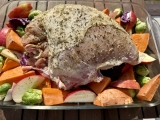 Easy Roast Turkey Breast with Autumn Vegetables