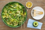 Little Gem Salad with Lemon Parmesan Dressing