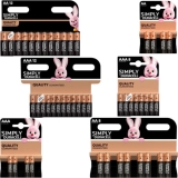 Sale Duracell AA AAA Batteries Simply Alkaline Long Lasting LR03, LR6 Far Expiry