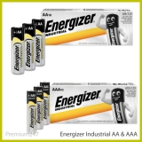 Sale ENERGIZER INDUSTRIAL AA & AAA ALKALINE BATTERIES LR03 LR6 Longest Expiry UK