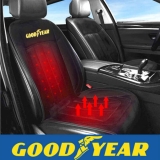 Sale Goodyear Luxury Heated Car Seat Cushion Heater Aftermarket Universal Fit 12V