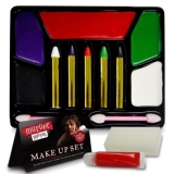 Sale Halloween Zombie Make Up Kit | Horror Face Paint Set | Fake Blood Crayons Sponge