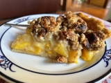 Early Peaches in a Pie