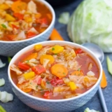 Instant Pot Cabbage Soup – Vegan and Gluten-Free